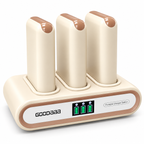 PN-W47 3-Pack 10000mAh Portable Charger, Beige